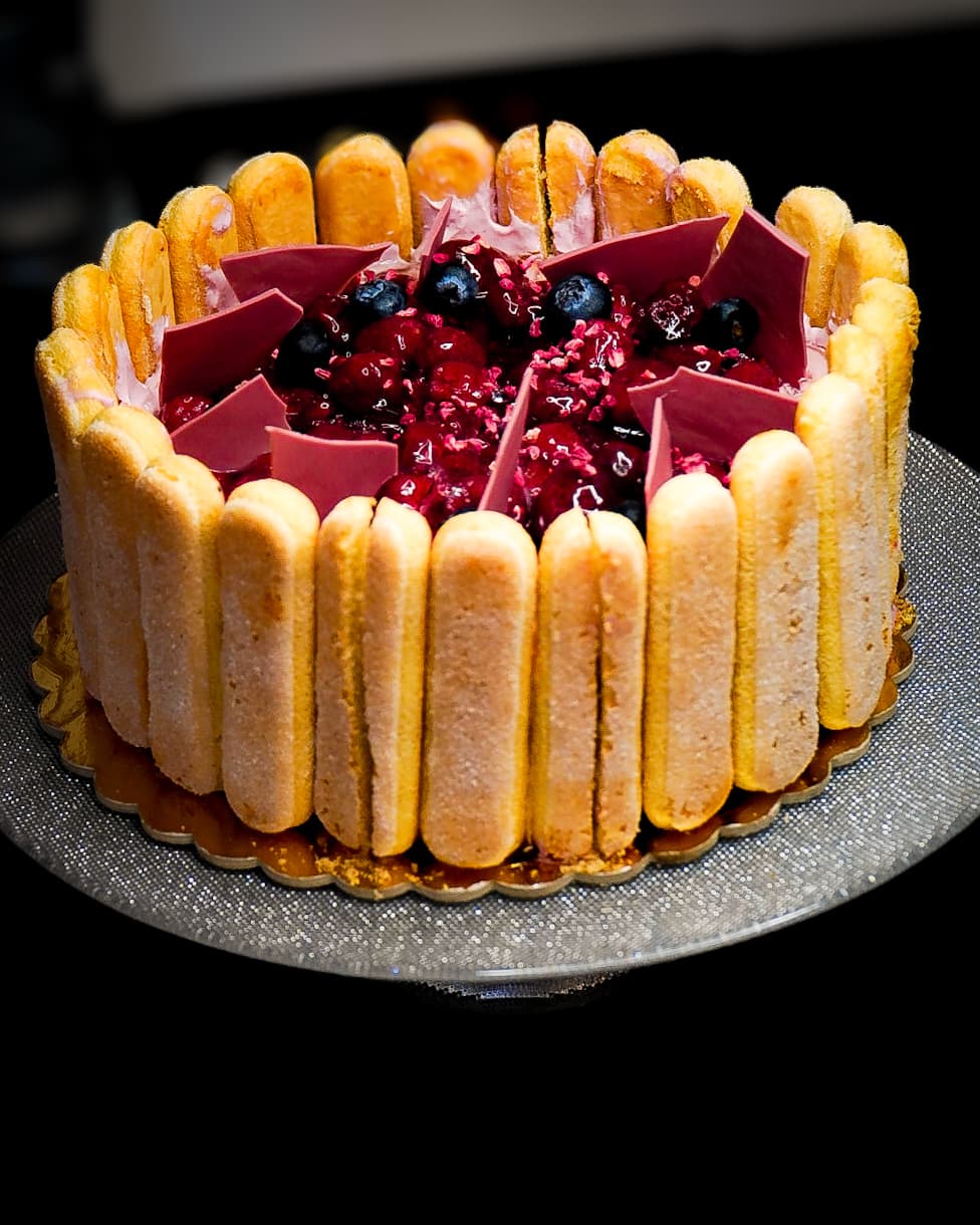 Handcrafted dessert