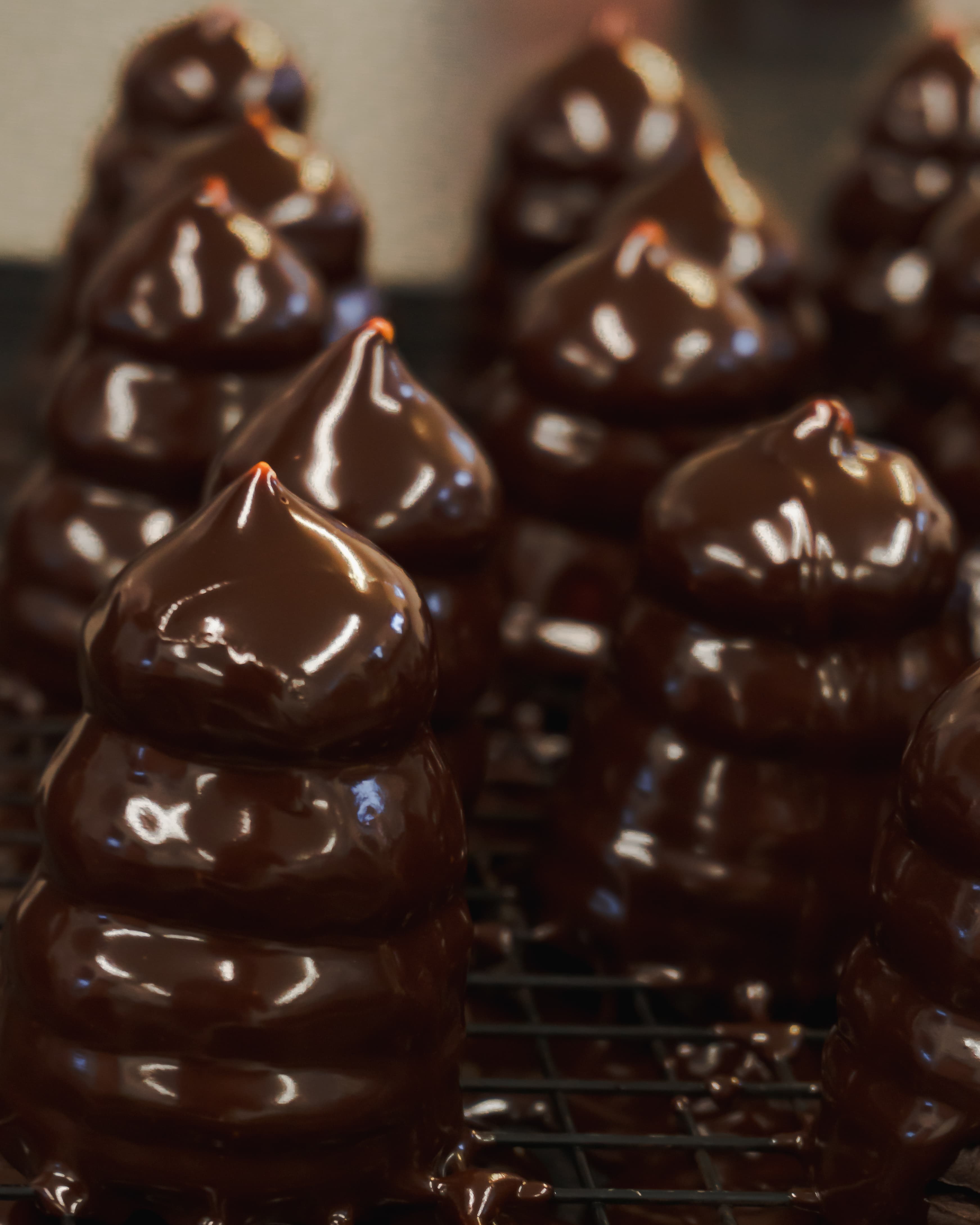 Dessert close up